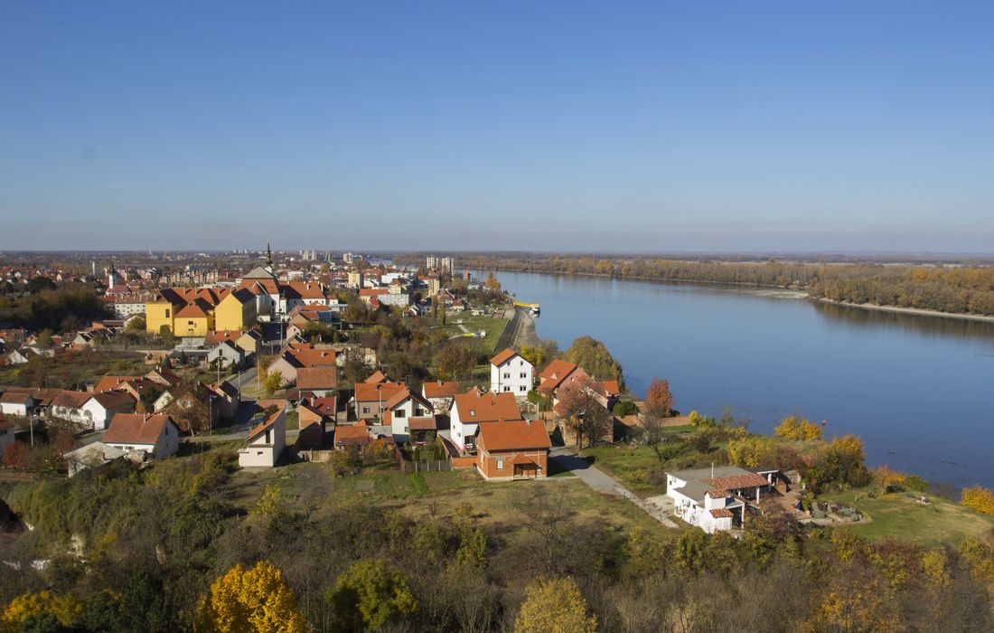 Vukovar on the Danube River, Eastern Slavonia, Croatia